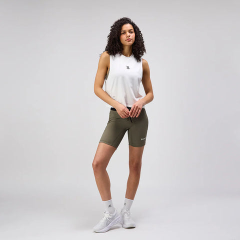 Bandit Running: Micromesh Women's Muscle Tank - White