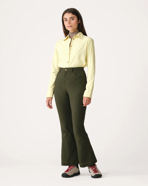 Hikerkind: Kick Flare Trouser 01 - Phyllis