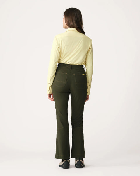 Hikerkind: Kick Flare Trouser 01 - Phyllis