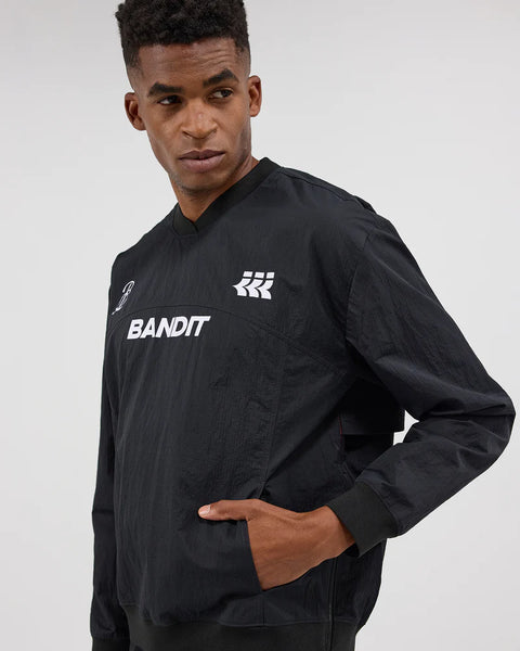 Bandit Running: Unisex Tettura Footy-Run Shell Pullover