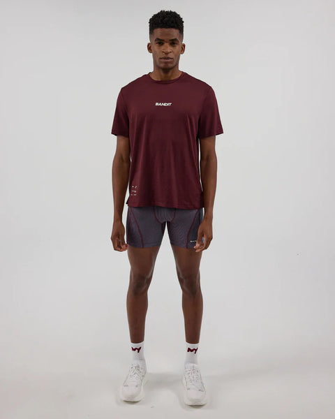 Bandit Running: Men's Micromesh Run Tee - Fig