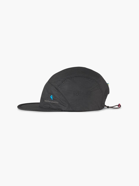 Klättermusen: Ansur Five Panel Cap - Raven Black