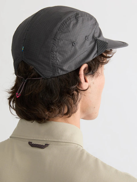 Klättermusen: Ansur Five Panel Cap - Raven Black
