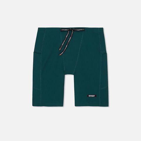 Bandit Running: Cadence Next Gen 7 Pocket Half Tights - Pine