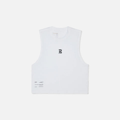 Bandit Running: Micromesh Women's Muscle Tank - White