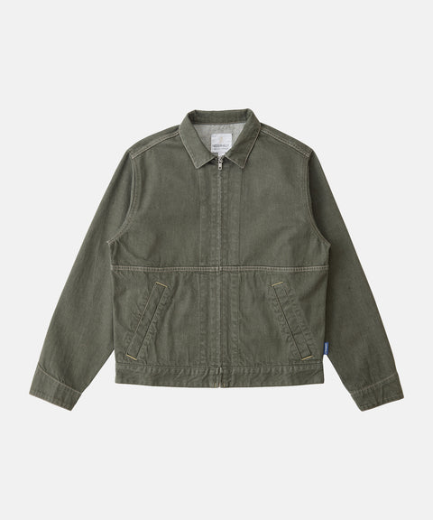 Gramicci: Slub Denin Jacket - Dark Sage