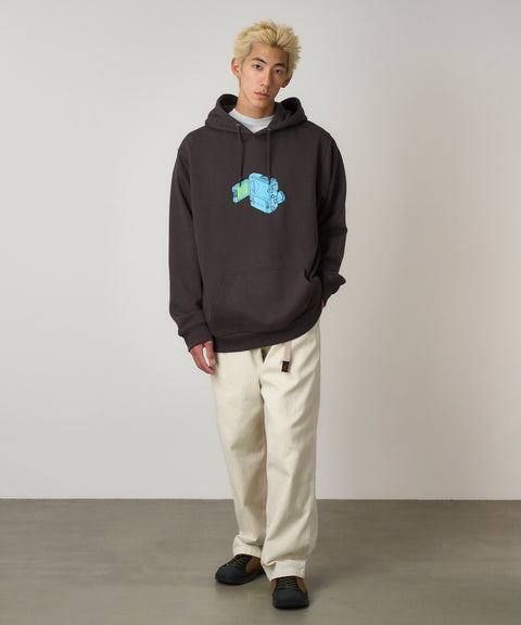 Gramicci: Camcorder Hooded Sweatshirt - Deep Brown