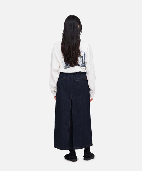 Gramicci: Japanese Denim Skirt - Indigo