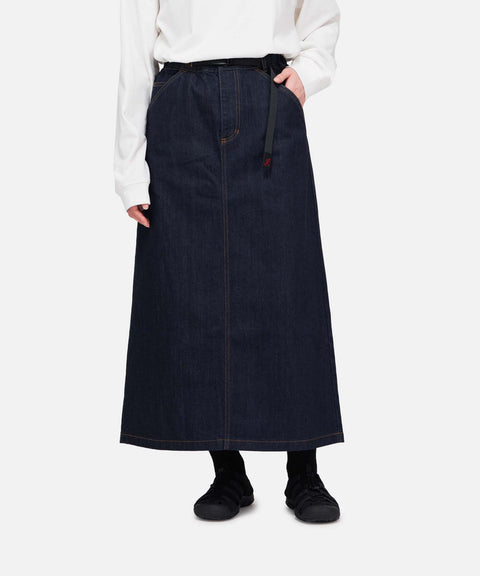 Gramicci: Japanese Denim Skirt - Indigo