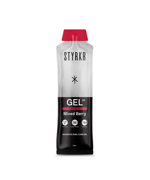 Styrkr: GEL50 Dual-Carb Energy Gel - Mixed Berry