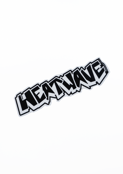Heatwave: Vinyl Logo Sticker