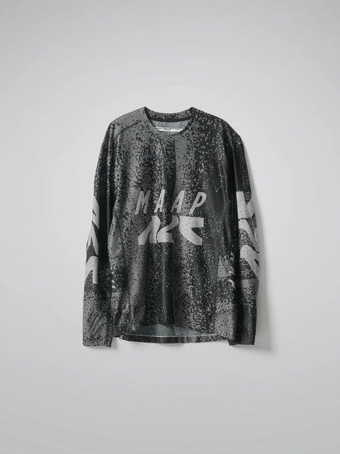 Maap: Alt_Road Mesh LS Tee - Silver/Black