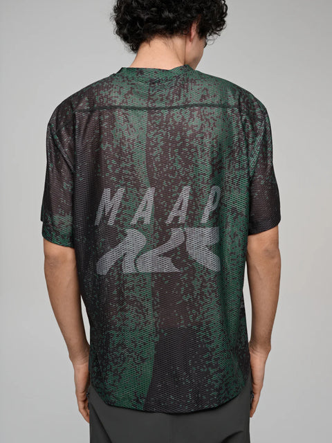 Maap: Alt_Road Mesh Tee - Hunter Green