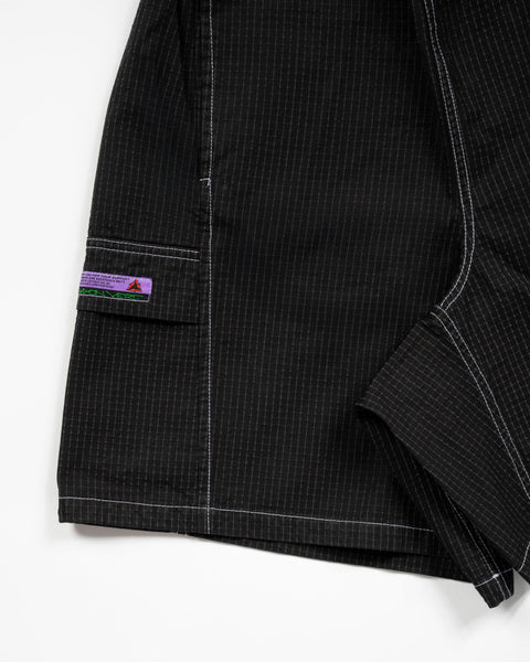 Rayon Vert: Furio Shorts - Grave Black