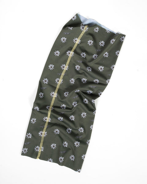 Rayon Vert: Head Gaiter - Edelweiss Green