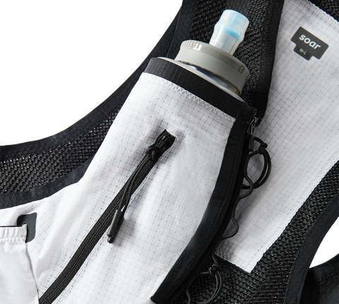 Soar Running: Men's Trail Race Pack - White
