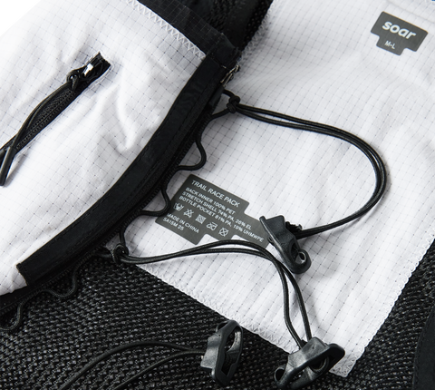 Soar Running: Men's Trail Race Pack - White