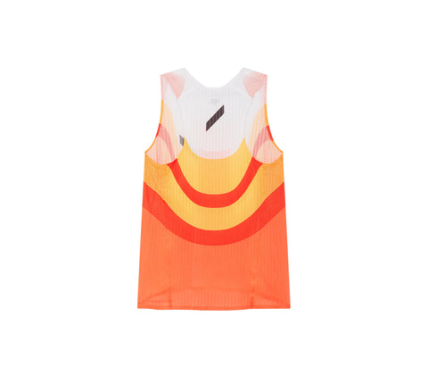 Soar Running: Women's Race Vest - Orange/White