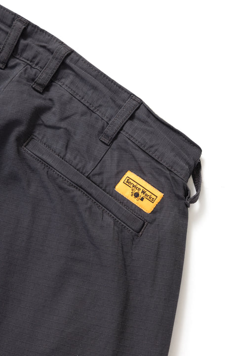 Service Works: Ripstop Part Timer Pant - Washed Black