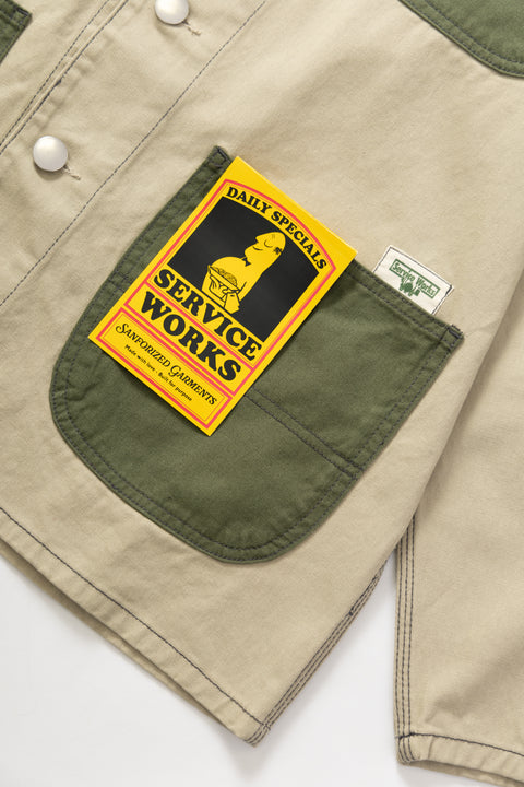 Service Works: Drill Coverall - Olive/Khaki