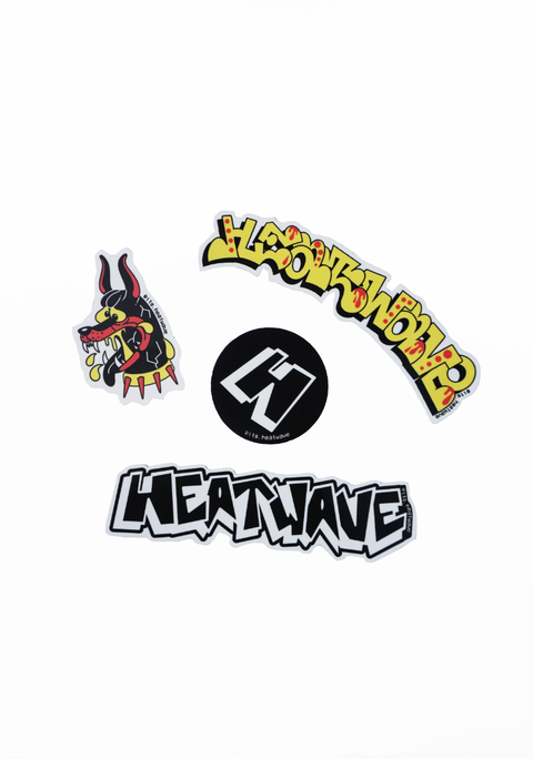 Heatwave: Vinyl Sticker Pack