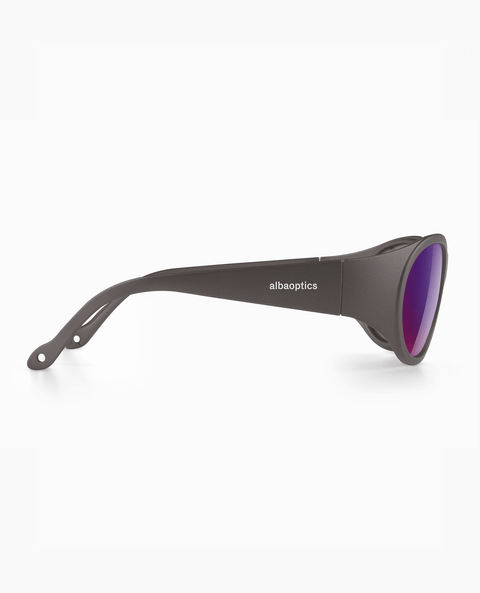 Alba Optics: Anvma '99 Gun Metal VZUM - Plasma - HEATWAVE - Alba Optics ANVMA Handmade in Italy