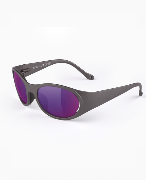 Alba Optics: Anvma '99 Gun Metal VZUM - Plasma - HEATWAVE - Alba Optics ANVMA Handmade in Italy