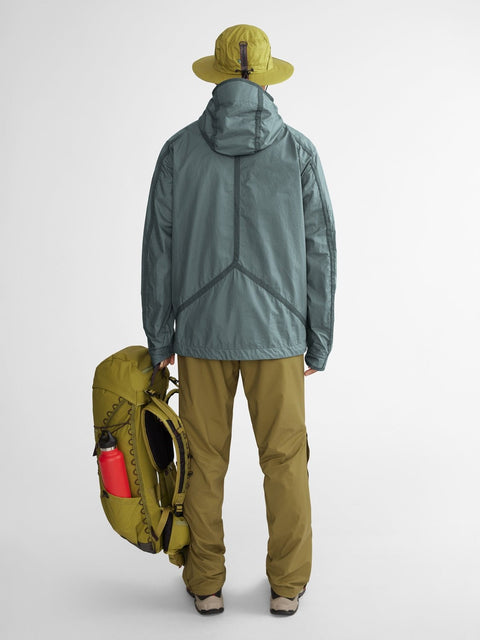 Klättermusen: Men's Ansur Hooded Wind Jacket - Stone Blue - HEATWAVE - Klättermusen: Men's Ansur Hooded Wind Jacket - Stone Blue