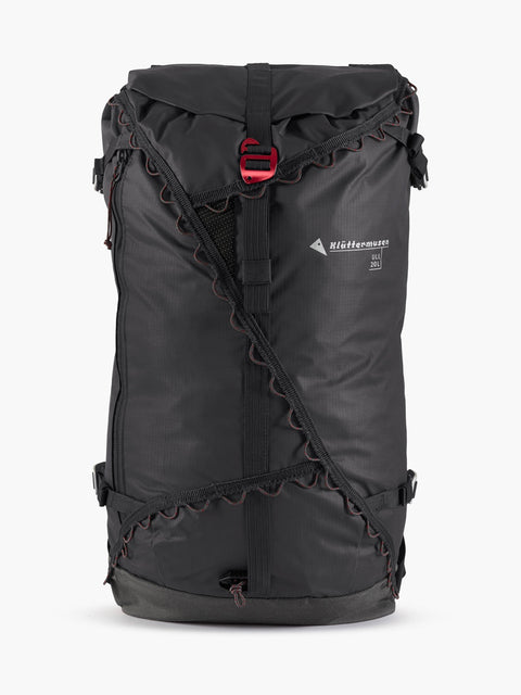 Klättermusen: Ull Backpack 20L - Raven - HEATWAVE - Ull Hike and Ski Pack