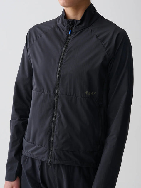 Maap: Women's Alt_Road Wind Jacket - Black - HEATWAVE - Maap: Women's Alt_Road Wind Jacket - Black