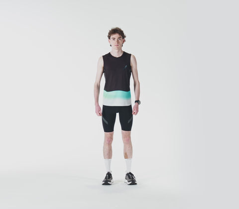 SOAR Running: Men's Half Tights - Black