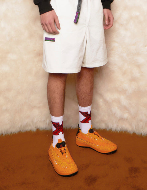Rayon Vert: Xformance Socks - Ghost White - HEATWAVE - Rayon Vert: Xformance Socks - Ghost White