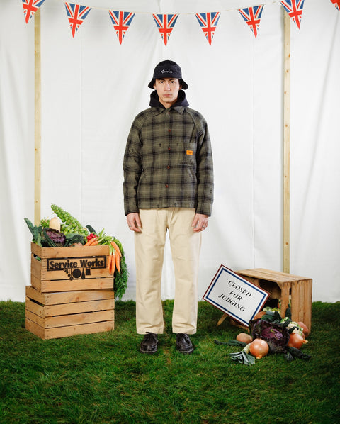 Service Works: Thistle Plaid FOH Jacket