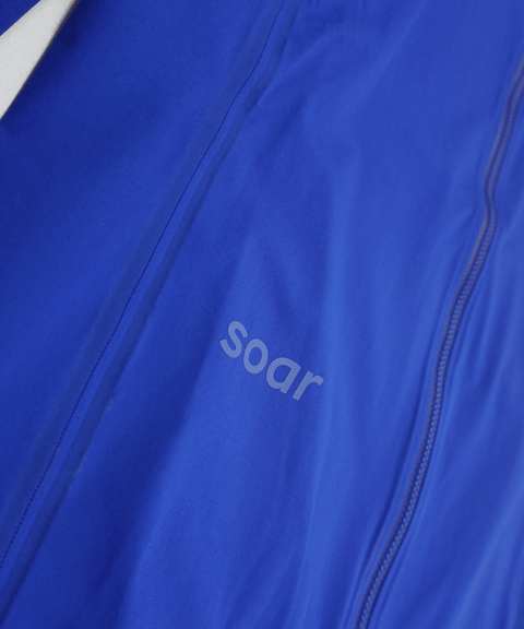 SOAR Running: Women's Ultra Jacket - Blue - HEATWAVE