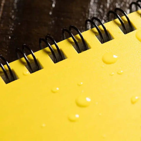 Rite in the Rain: Top Spiral Polydura Notebook - Yellow