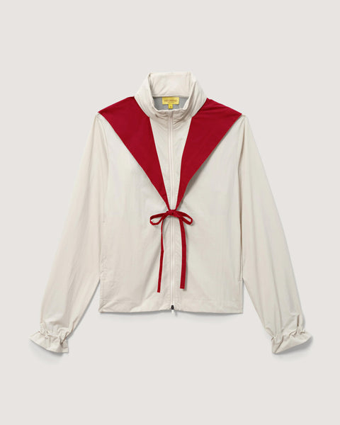 Hikerkind: Packable Windbreaker 01 - Dolomite/Rowan