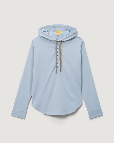 Hikerkind: Trail Sun Hoodie - Bluet
