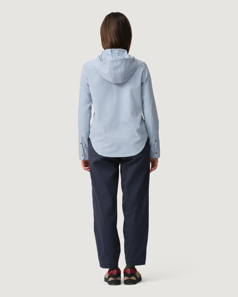 Hikerkind: Trail Sun Hoodie - Bluet