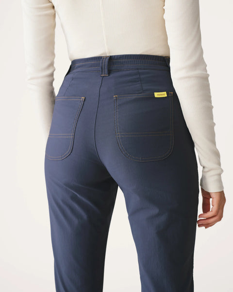 Hikerkind: Kick Flare Trouser 01 - Bathyal