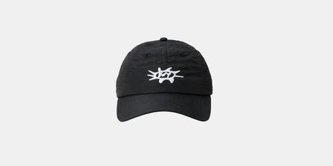 Bandit Running: Nylon Sunburst Dad Hat - Black