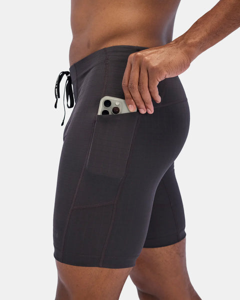 Bandit Running: Gridlock 7 Pocket Half Tight - Shadow