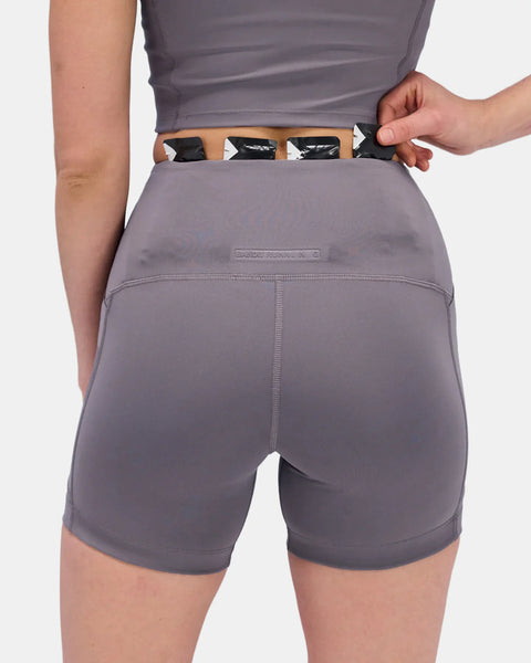 Bandit Running: Stamina High Waist 5" Compression - Haze