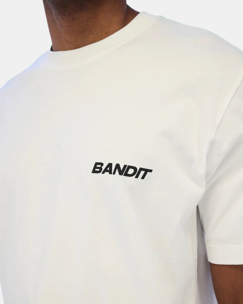 Bandit Running: Magic Hands Cotton Tee - White