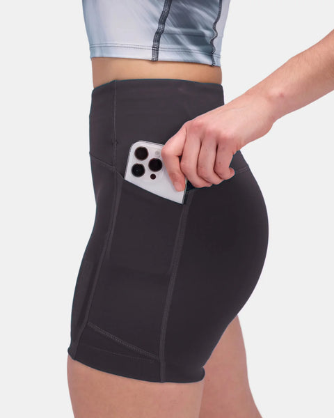 Bandit Running: Stamina High Waist 5" Compression - Shadow