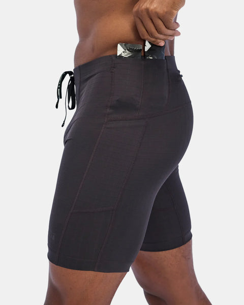 Bandit Running: Gridlock 7 Pocket Half Tight - Shadow