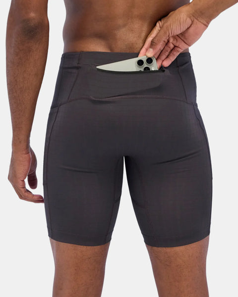 Bandit Running: Gridlock 7 Pocket Half Tight - Shadow