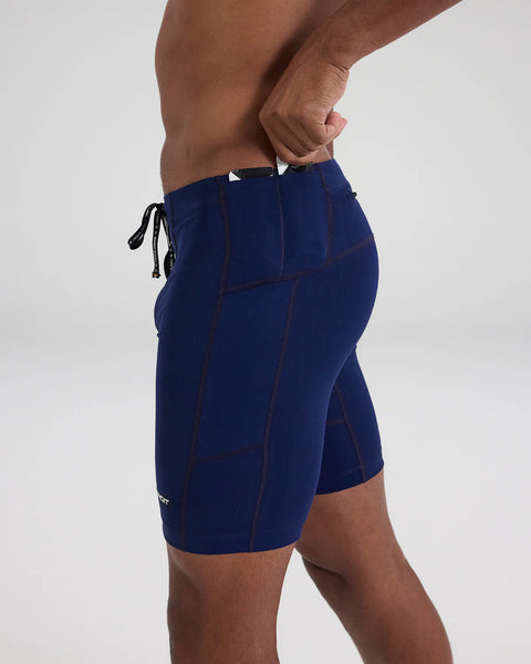 Bandit Running: Gridlock 7 Pocket Half Tight - NY Navy