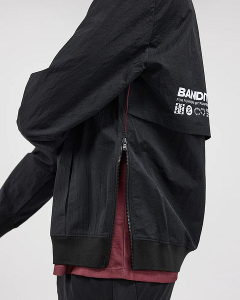 Bandit Running: Unisex Tettura Footy-Run Shell Pullover