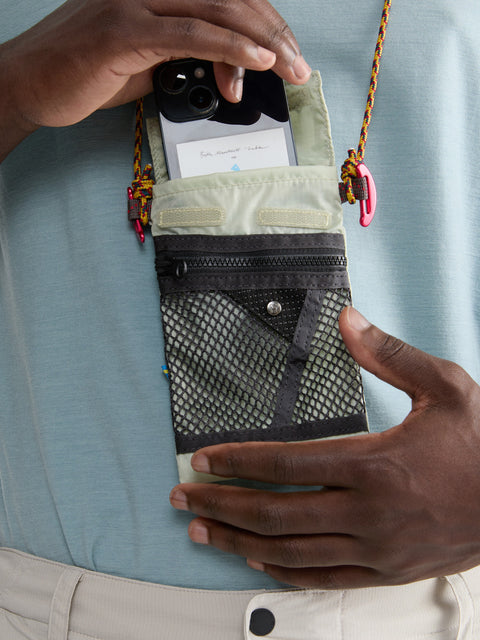 Klättermusen: Algir Lanyard Pocket - Sea Foam