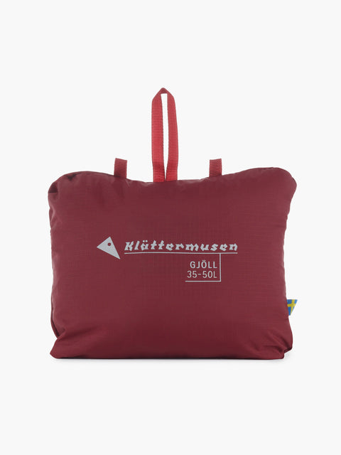 Klättermusen: Gjöll Rain Cover 35-50L - Burnt Russet
